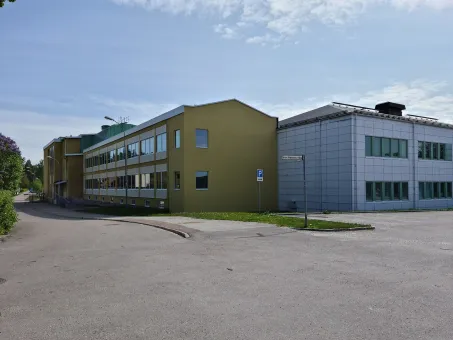 Brinellskolan i Fagersta i maj 2023. Arkivbild, inte från händelsen.