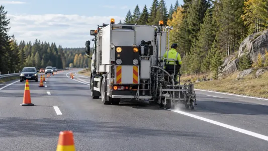 Illustrationsbild till trafikinformation som berör Fagerstaområdet